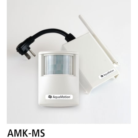Aquamotion Wireless Control Kit W/ Motion Sensor & Receiver - No Wiring Required AMK-MS